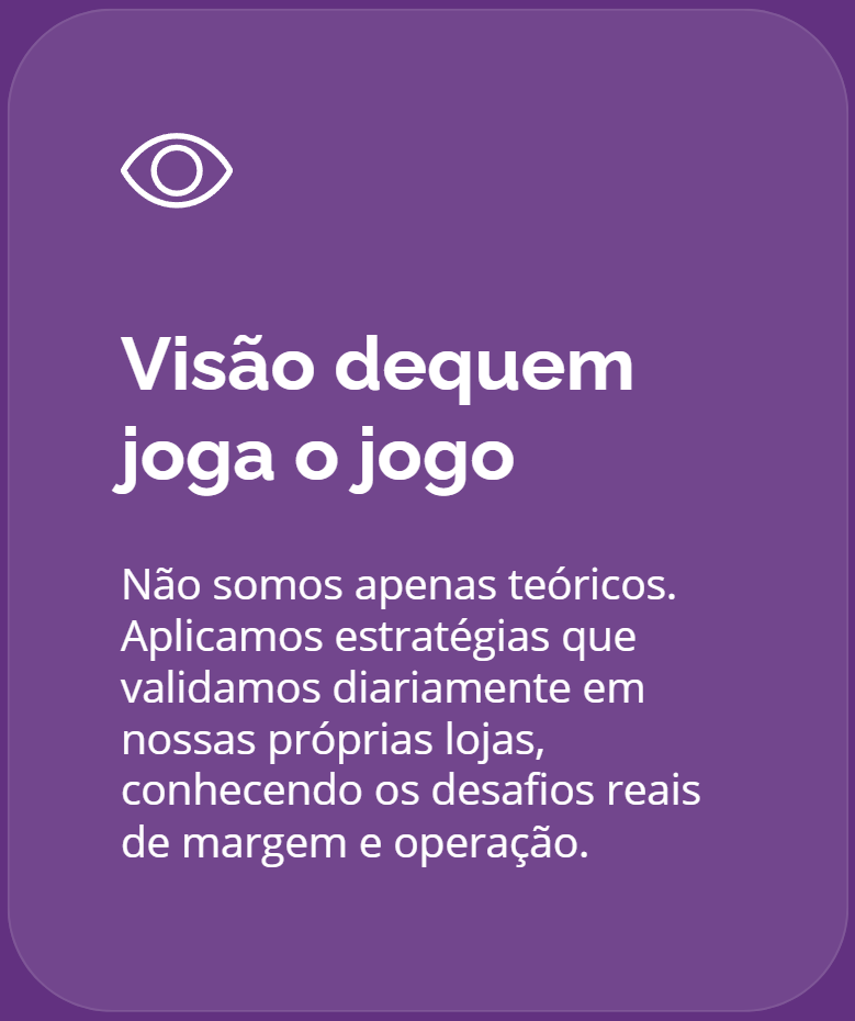aceleração de e-commerce - visão de quem joga o jogo