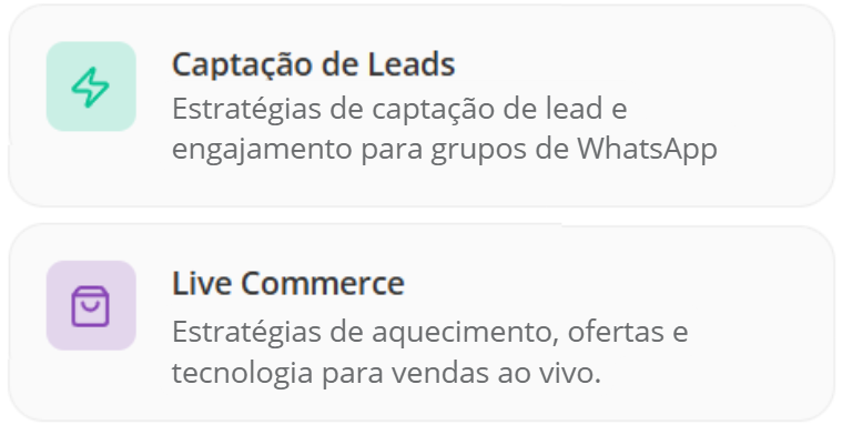 live shop e whatsapp para ecommerce mobile